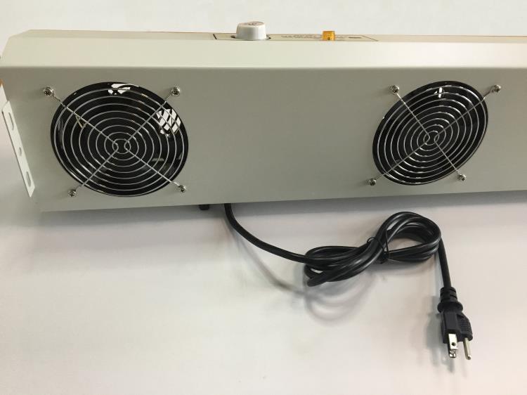 Ionizing air fan