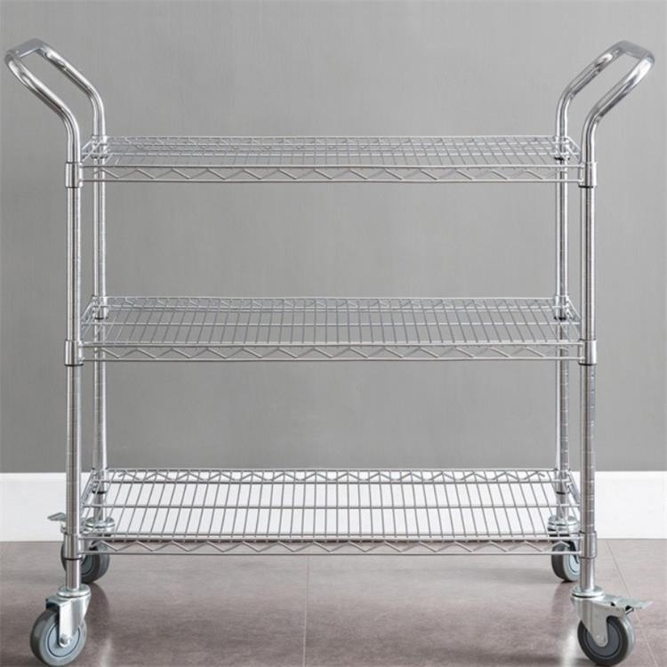 3 layers esd trolley