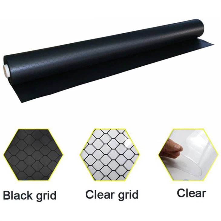 ESD melna PVC folija
